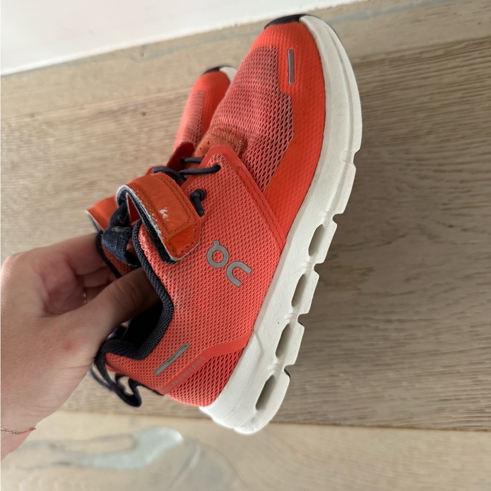Kids Orange Athletic Shoes - Picture 5 of 7